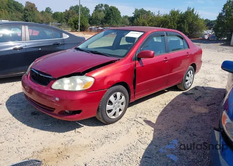 2006 Toyota Corolla Le from USA, damaged, VIN JTDBR32EX60085351